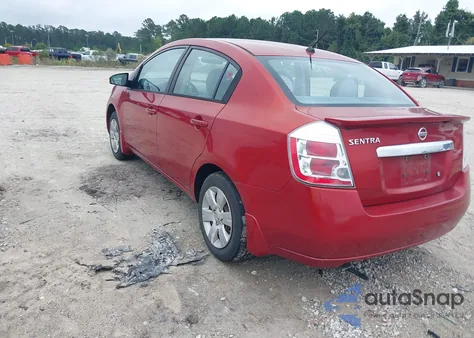 2011 Nissan Sentra 2.0 from USA, damaged, VIN 3N1AB6AP0BL667480